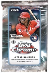 2024 Topps Chrome MLB Baseball Hobby PACK